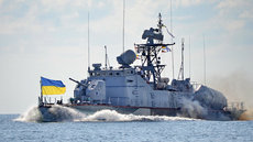 Украинские боевые катера не могут плавать прямо