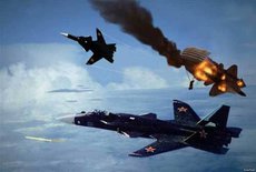 В случае войны СУ и МИГи снесут с неба американские F-22