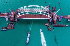Крымский мост полностью соединил Крым и Кубань