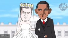 Рунет взорвал ролик о свадьбе Обамы и Порошенко