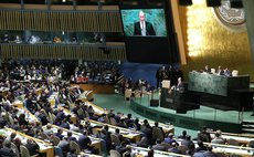 Путин в ООН 