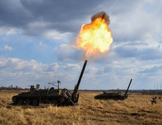 Армия России открыла огонь из ядерного миномета