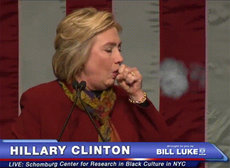 Клинтон напугала избирателей кашлем туберкулезника