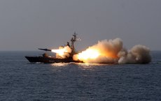 Российский флот расстрелял ИГ крылатыми ракетами с Каспия
