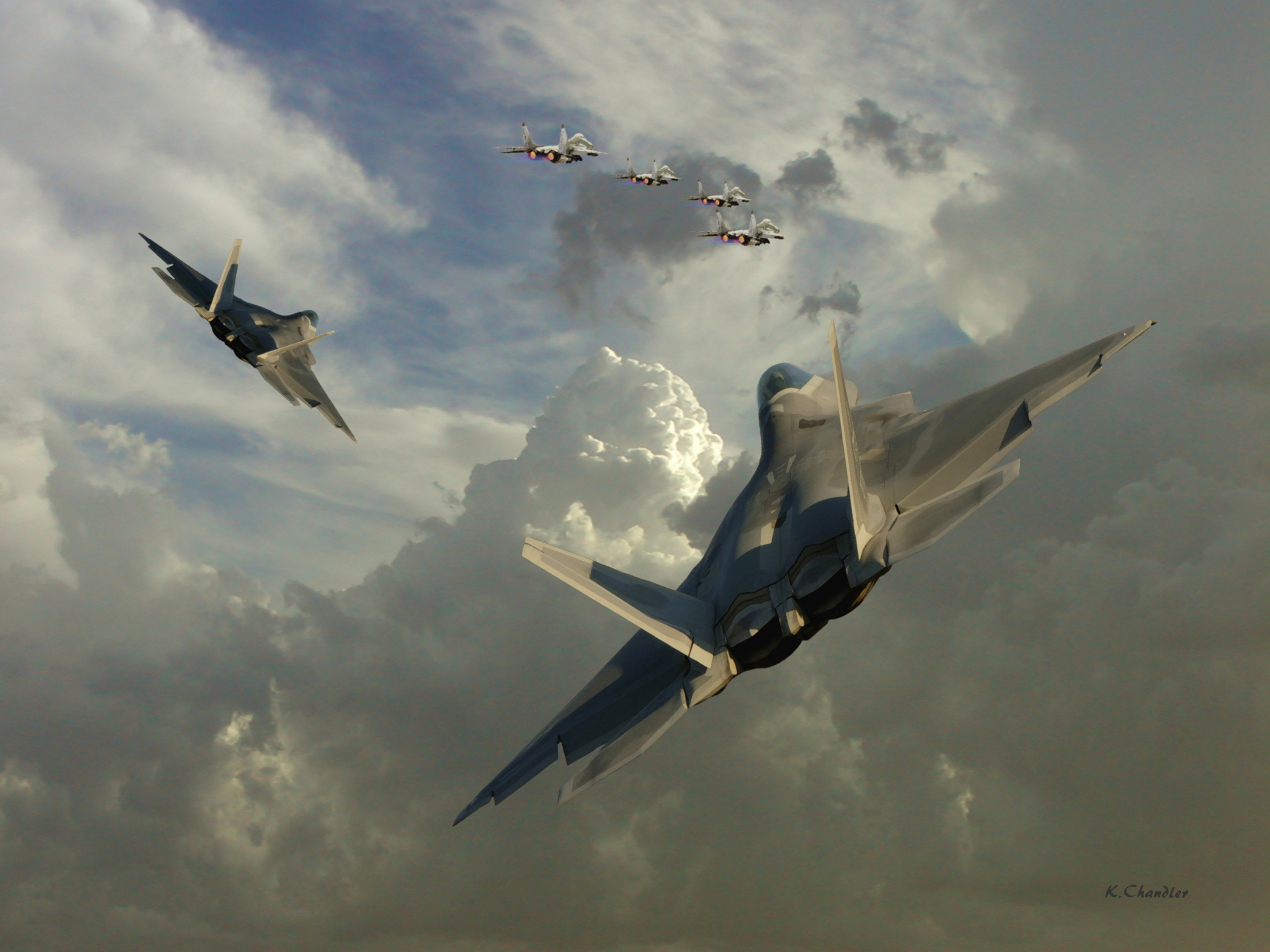 Реактивный самолет в небе. F22 Raptor. Истребитель Джет Файтер. Самолеты f22 и f35. "Миг 29воздушный бой".