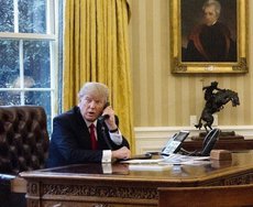 Трамп рассекретил звонок с поздравлением Путина