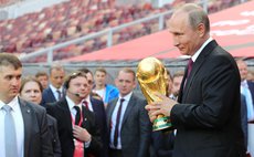 Путин с главой FIFA: 