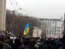 Марш траурных кричалок: Меньше весны, больше Украины