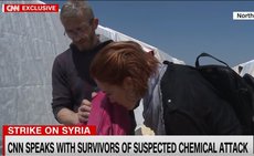 Доказательство химатаки от CNN стал запах от рюкзака
