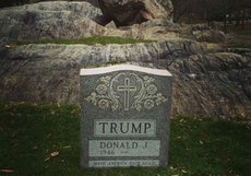 Американцы: Ублюдки заживо похоронили Трампа в центре Нью-Йорка
