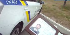 Украинский полицейский снял свой расстрел нагрудной камерой