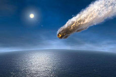 В озеро Байкал рухнул метеорит