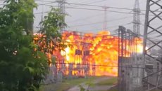Взрыв в Томске стер электростанцию с лица земли